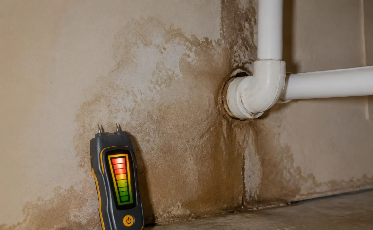 Emergency plumbing response in a Ames home
